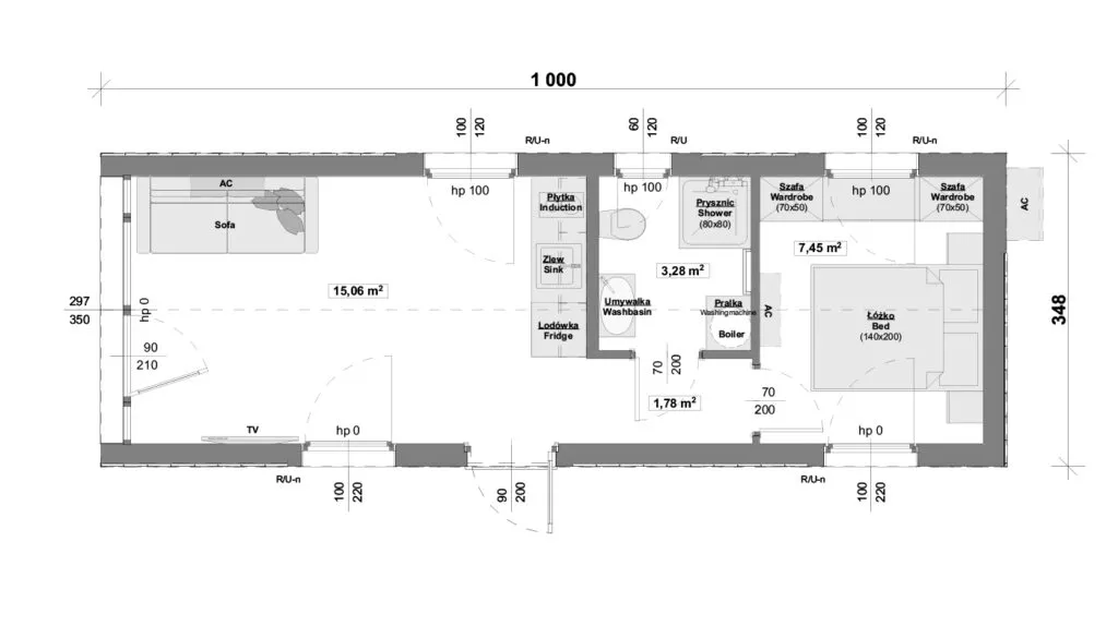 NordicEscape 35 Grundriss