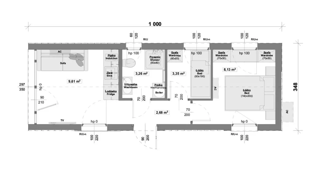 NordicEscape 35 Grundriss