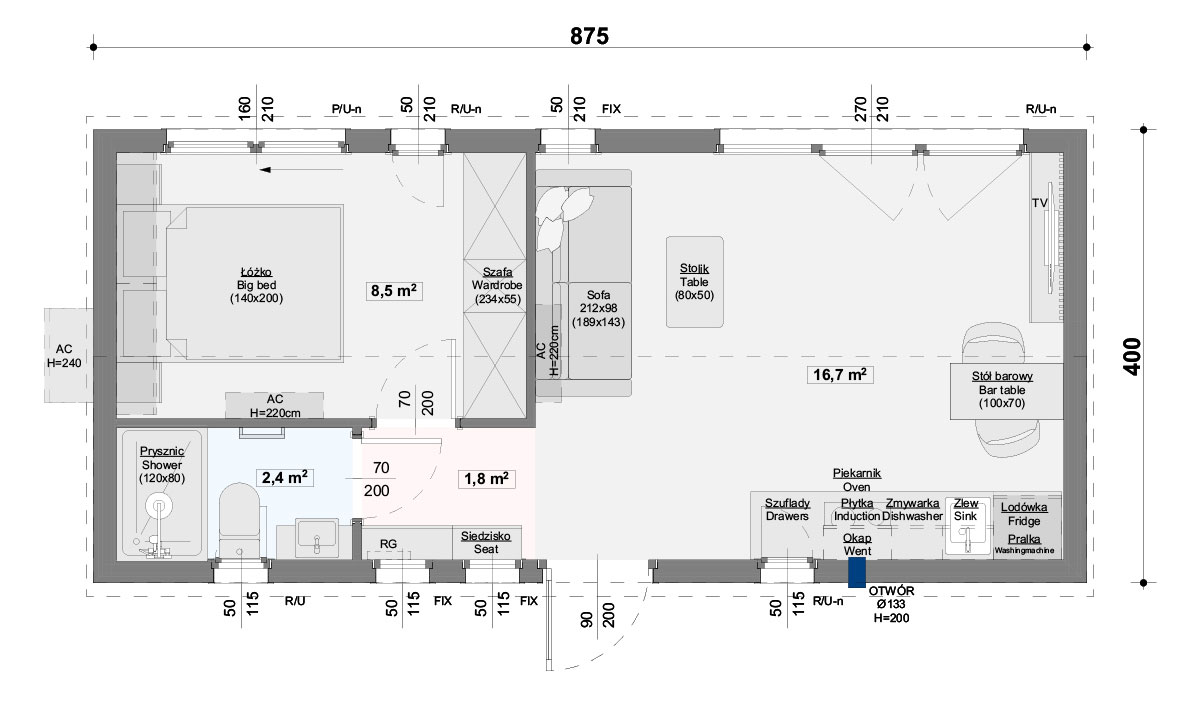 VisbySuite 35 Grundriss